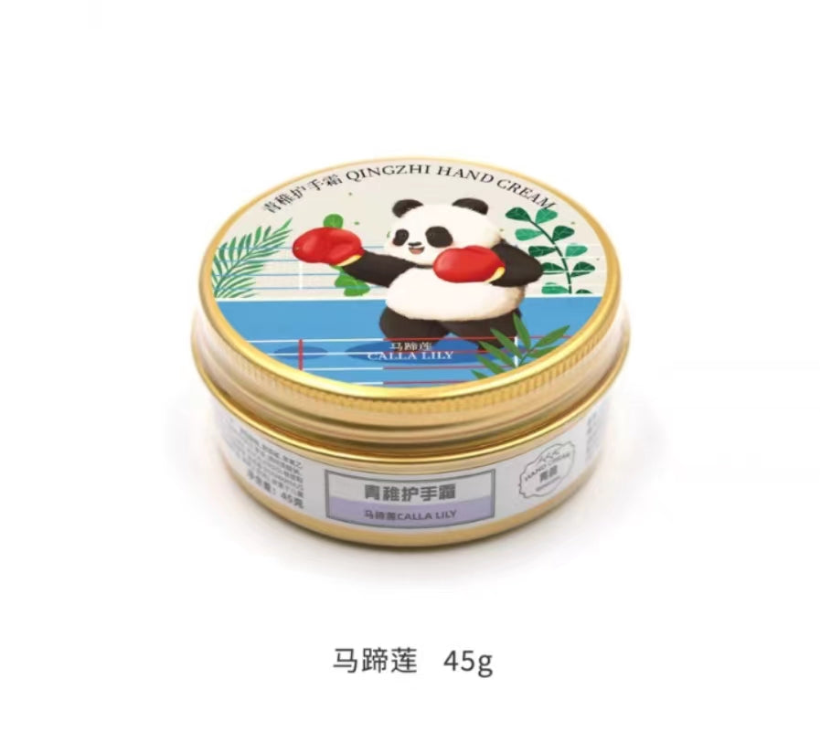 Hand Cream Panda section Designer brand qinzhi 45g and set