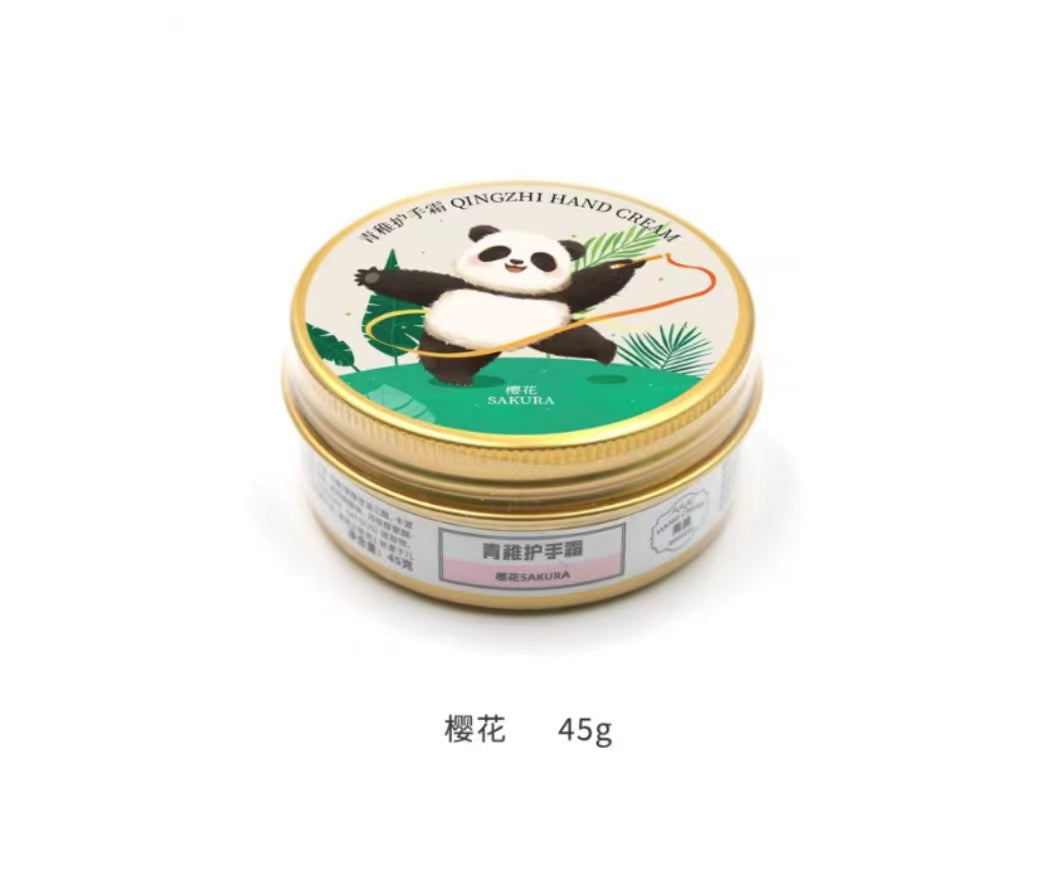 Hand Cream Panda section Designer brand qinzhi 45g and set