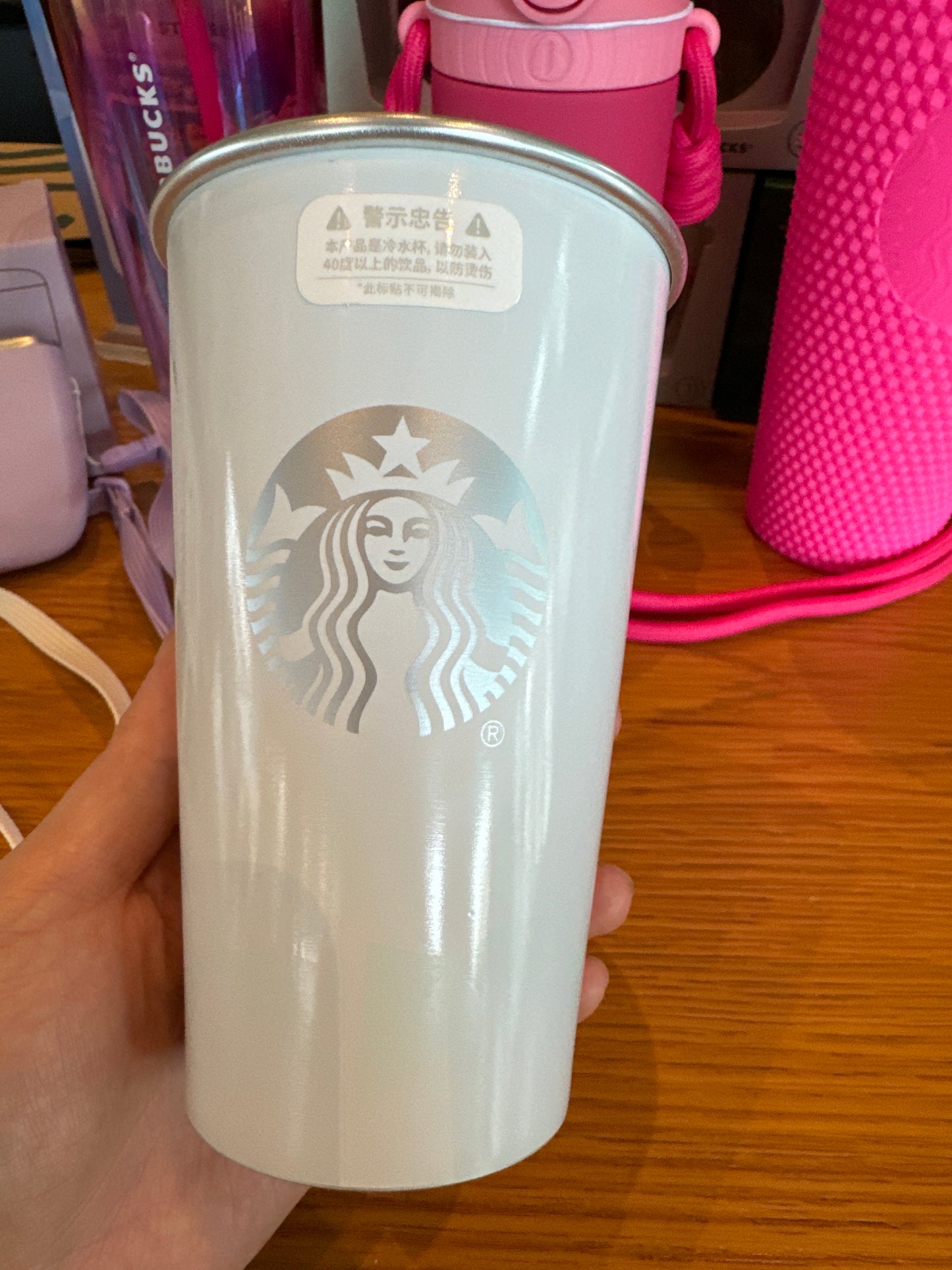 Starbucks cup num 812 blue