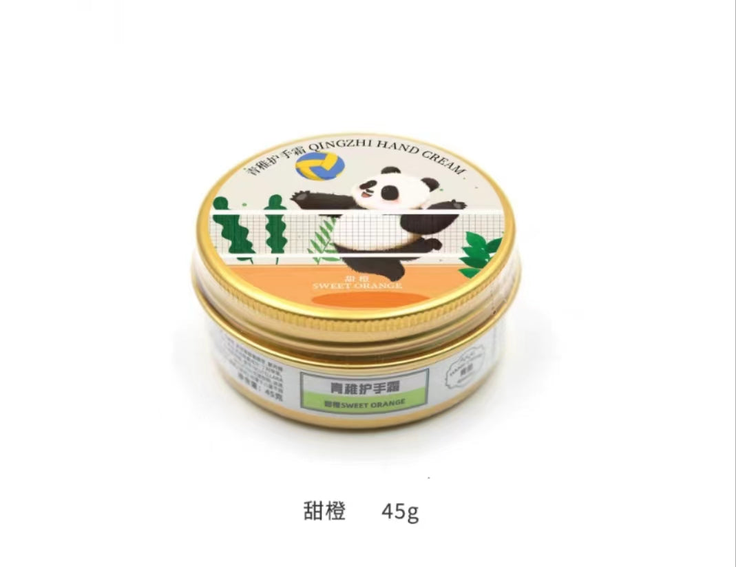 Hand Cream Panda section Designer brand qinzhi 45g and set