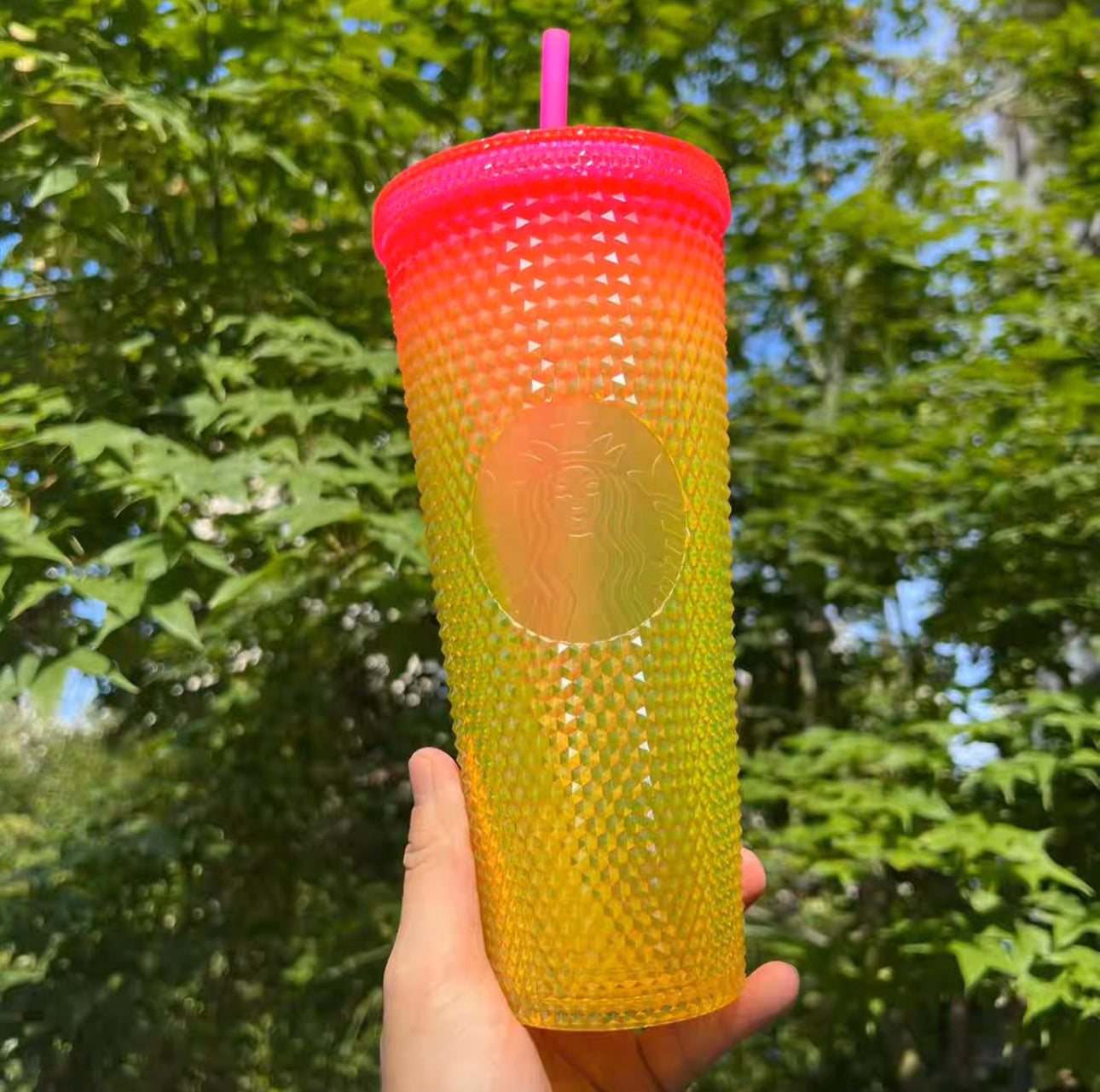 Starbucks -Aurora Diamond -cold drink cup