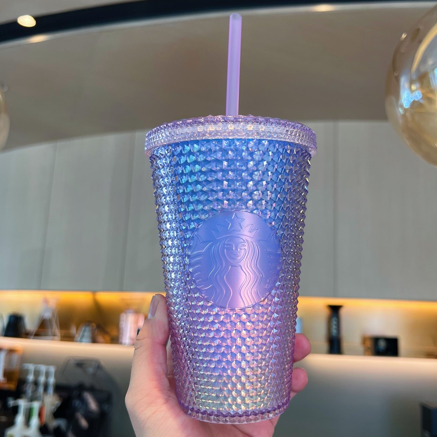 Starbucks -Aurora Diamond -cold drink cup