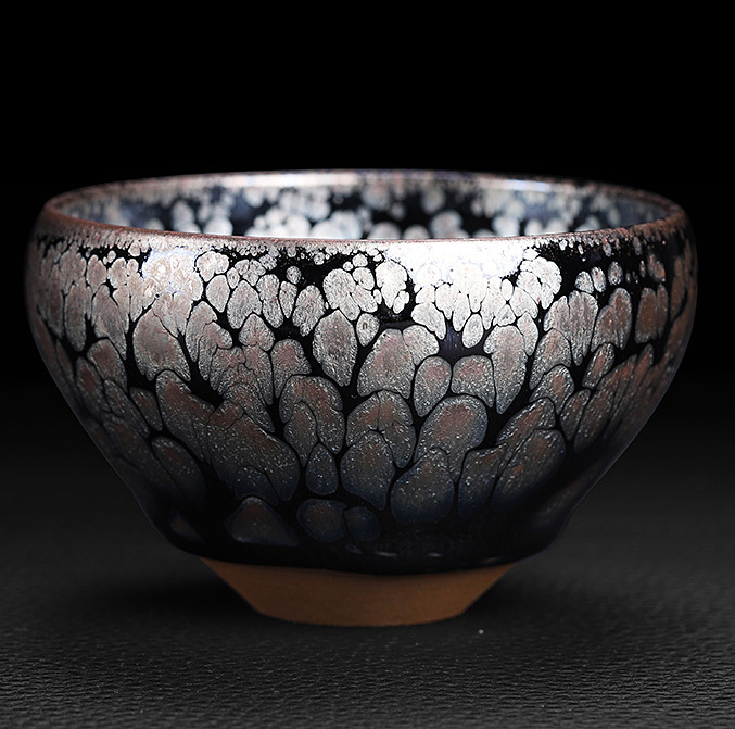 Master work Niting handmade oil jianzhan tea cup-IM211