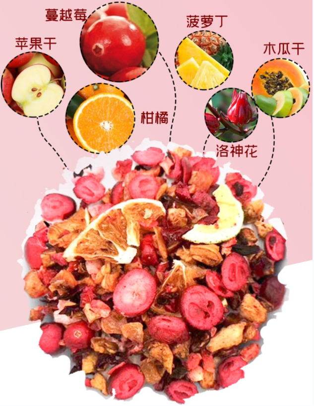 Flower and Fruit tea 100g- TL008