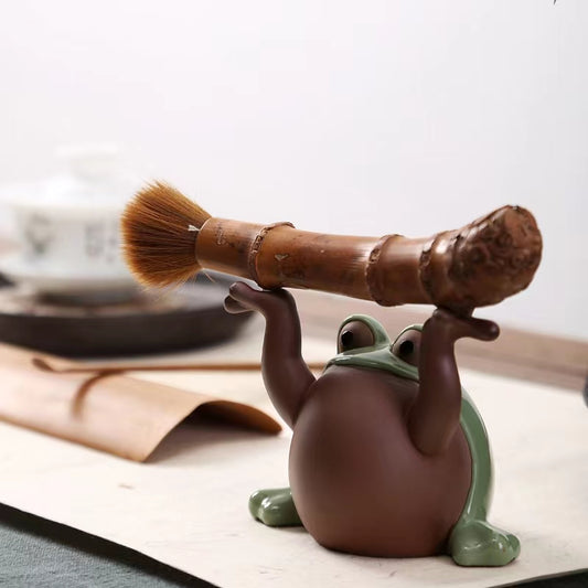 Tea pet frog holder -IM605