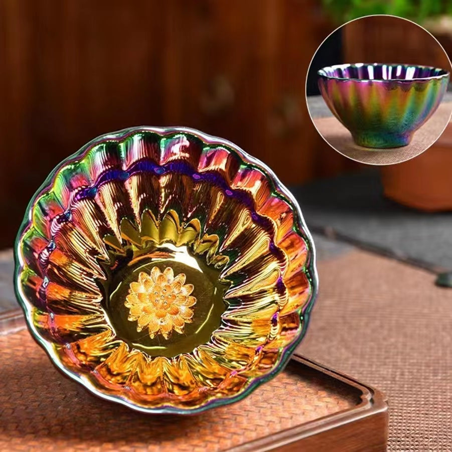 Phoenix or lotus peacock jianzhan teacup-IM101