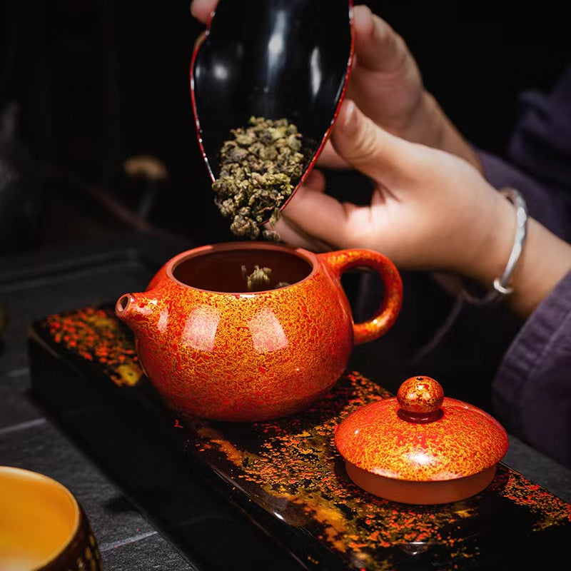 Daqi Lacquer teapot 350ml -IM708