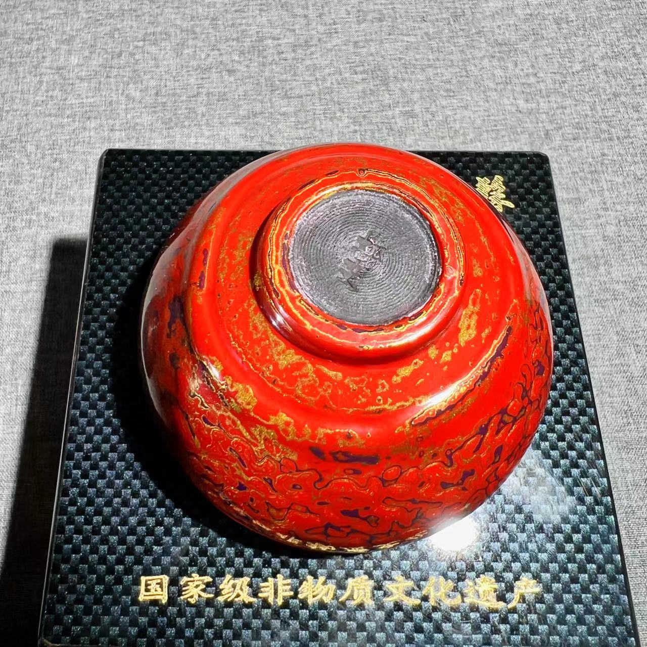 Master work Daqi Lacquer Series hundred flower interior-IM722