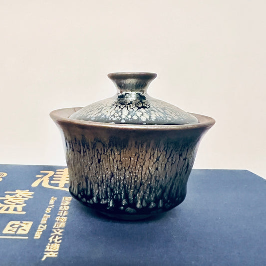 oil gaiwan two pieces for tea and teacup lover-IM310