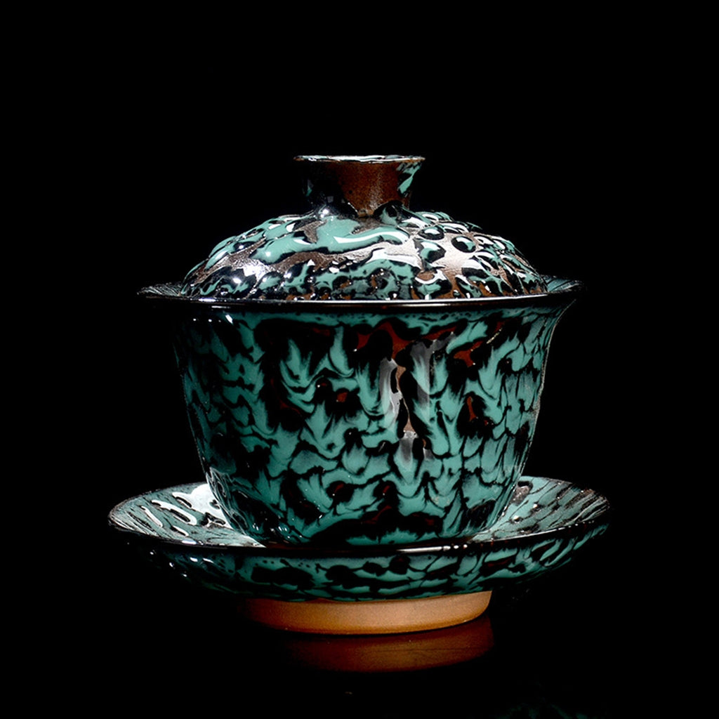 Mythical beast three pieces gaiwan -IM313