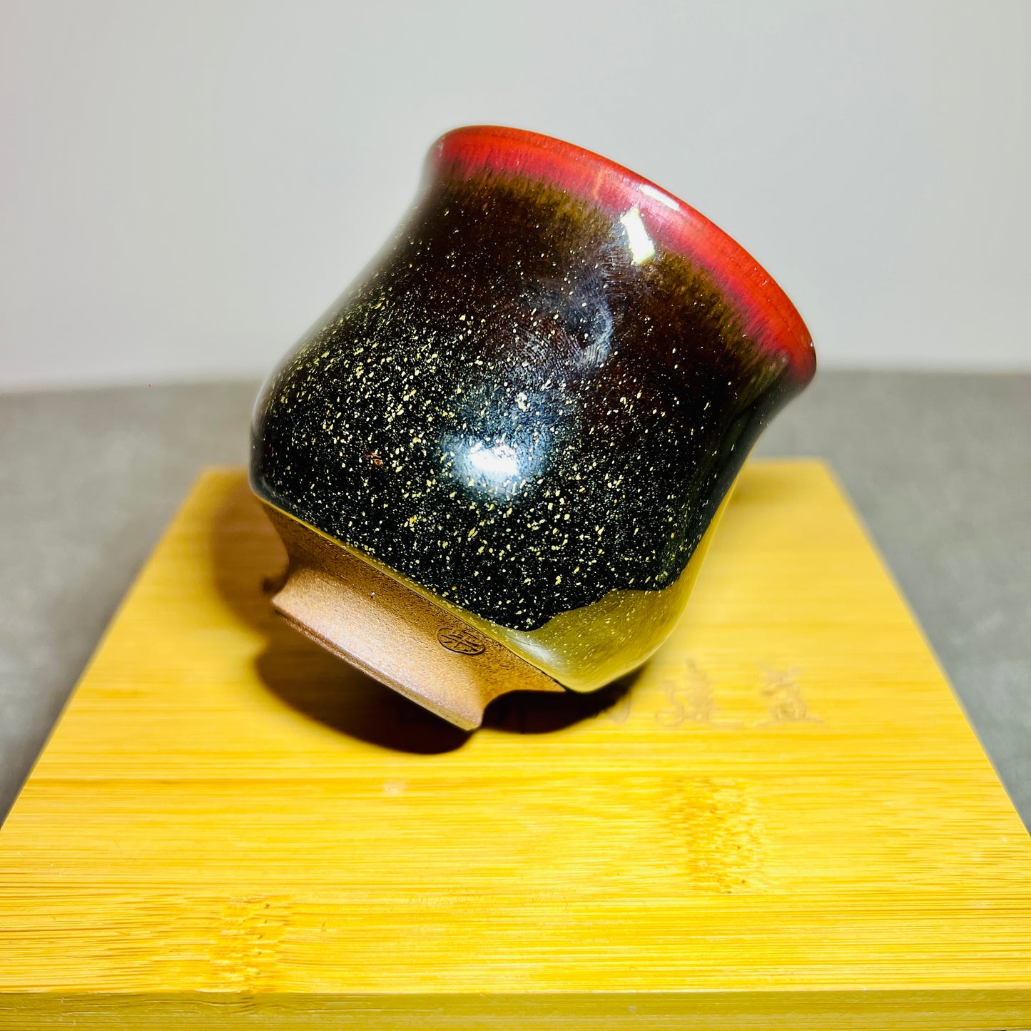 Master work red and sky night jianzhan tea cup-IM225