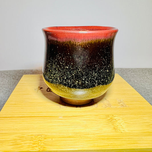 Master work red and sky night jianzhan tea cup-IM225