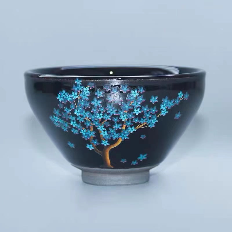 Master Collection -- Color Change Flower Jianzhan Teacup -IM232