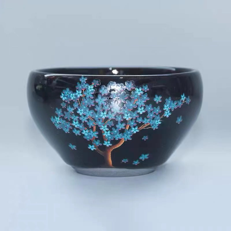 Master Collection -- Color Change Flower Jianzhan Teacup -IM232