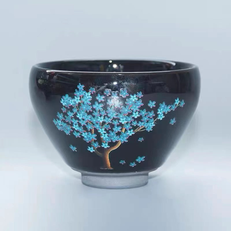 Master Collection -- Color Change Flower Jianzhan Teacup -IM232