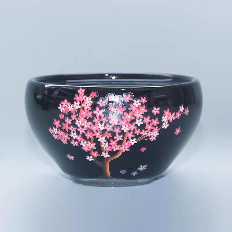 Master Collection -- Color Change Flower Jianzhan Teacup -IM232