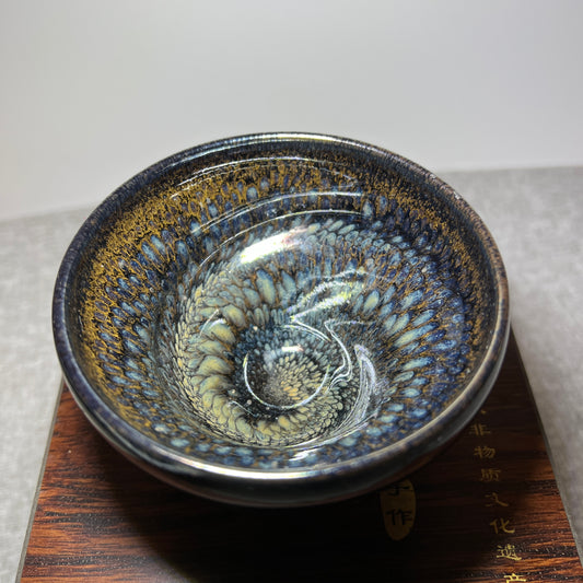 Master work sleeping dragon jianzhan tea cup-IM235