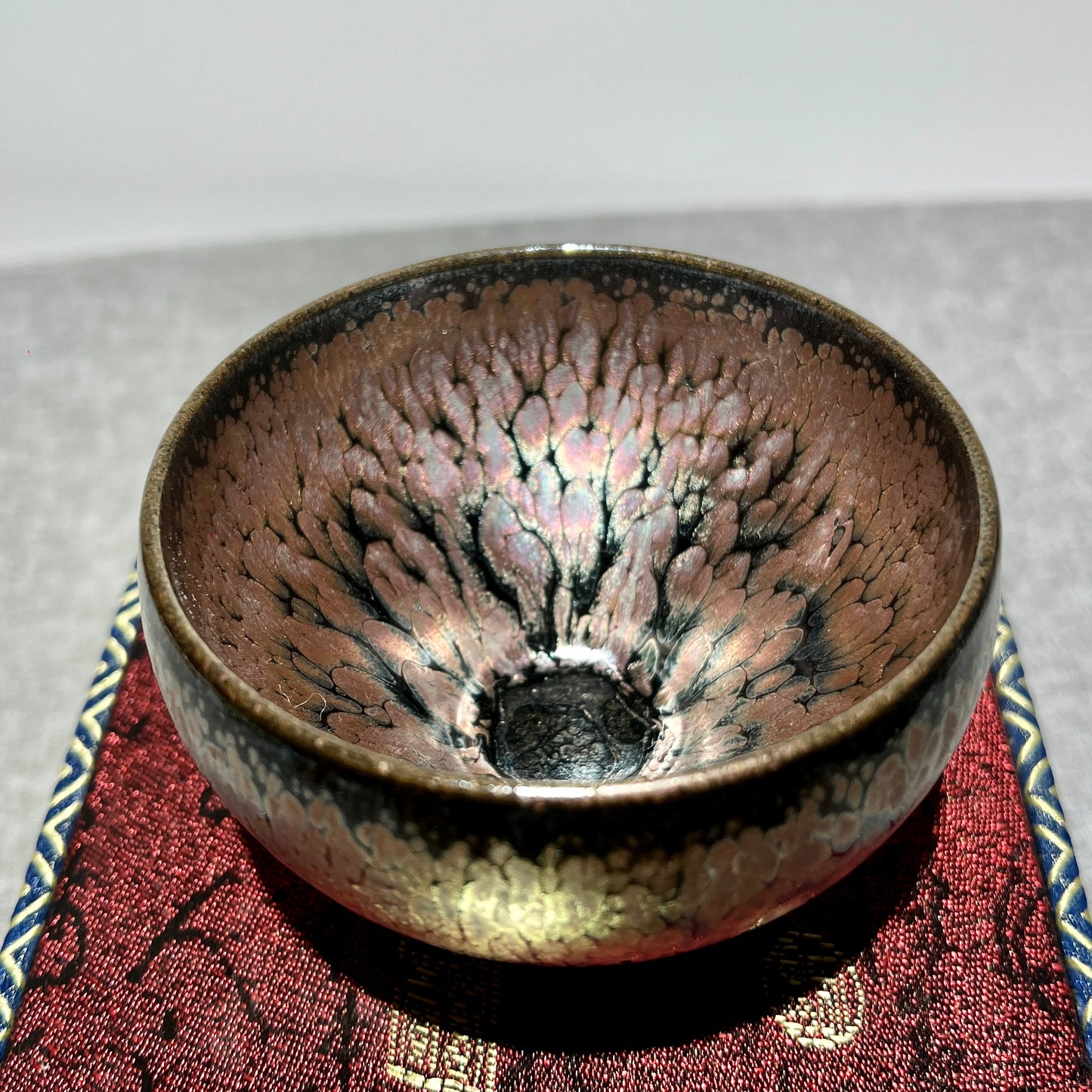 Master work golden black oil Teacup-IM251