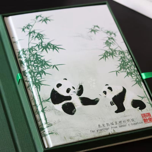 Panda stamps and paper cutting  pamphlet collection-D1309