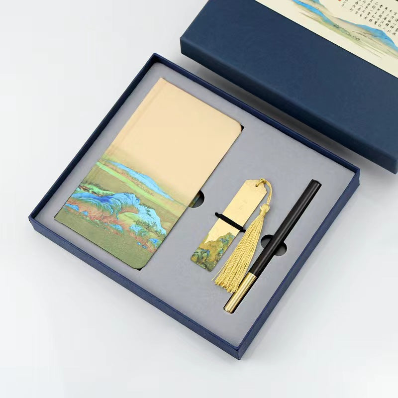 Notebook and pen 32 G USB and bookmarks-D1306