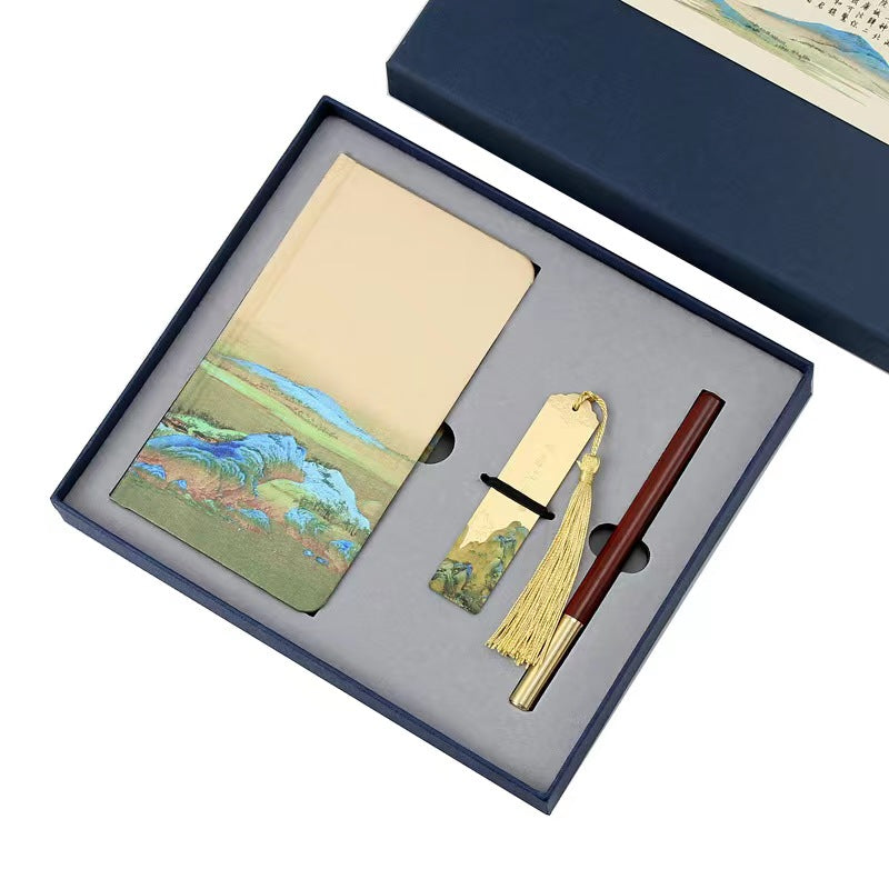 Notebook and pen 32 G USB and bookmarks-D1306