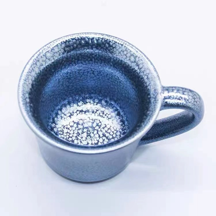 Blue jianzhan Mug oil drop teacup-MG004