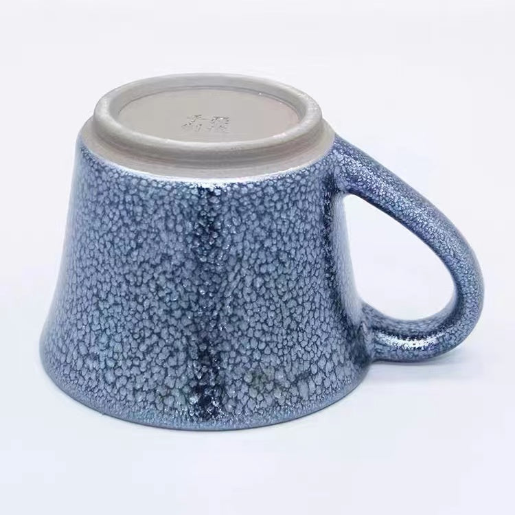 Blue jianzhan Mug oil drop teacup-MG004