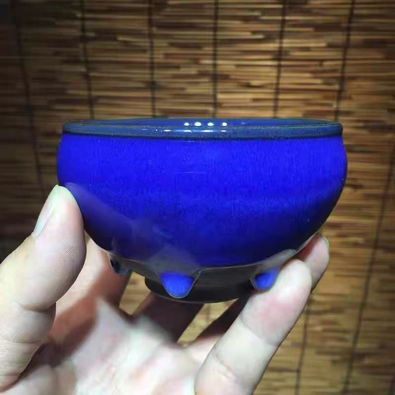 Blue general cup Six tears tea cup -IM266