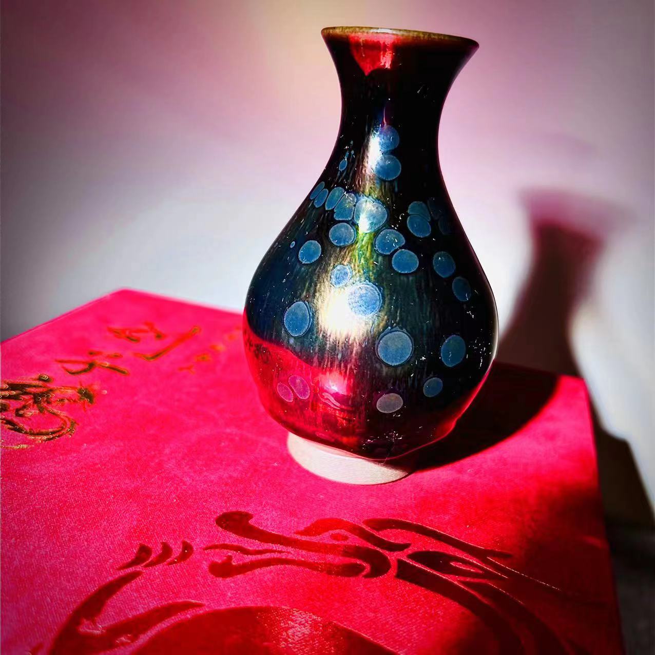 Master work oil jianzhan vase-IM103