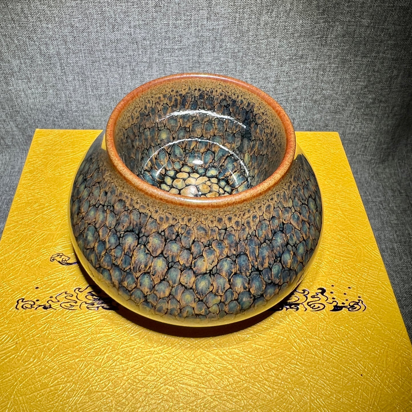 Master work lianhongda handmade partridge tea cup jianzhan-IM180