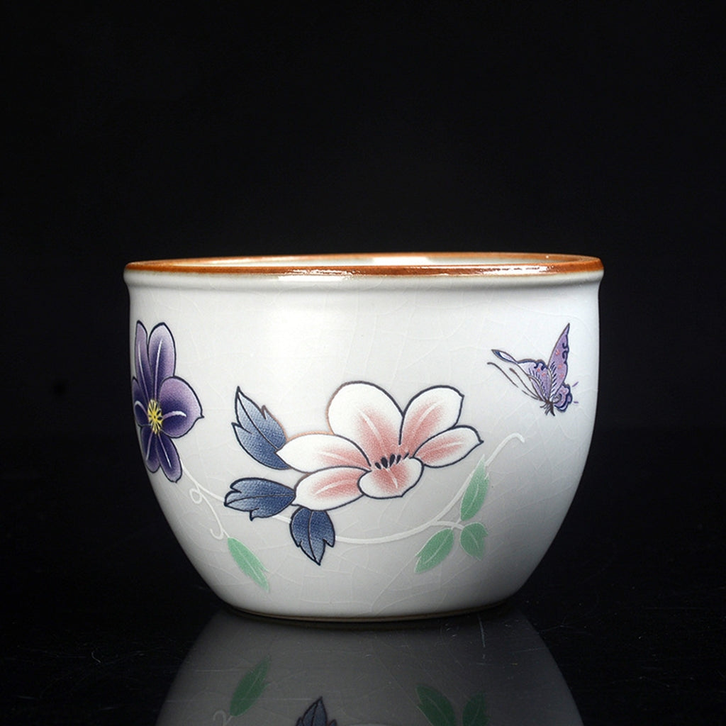 Ice break porcelain tea cup-IM214