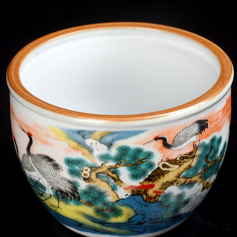 Ice break porcelain tea cup-IM214