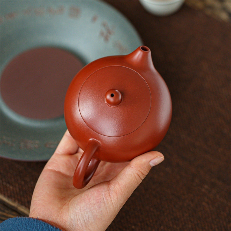 Yixing purple clay handmade teapot 180 ml-PCT001