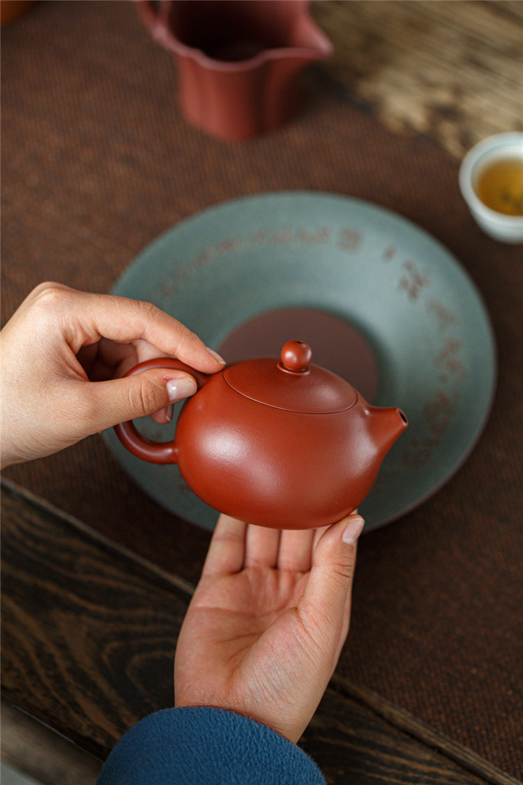 Yixing purple clay handmade teapot 180 ml-PCT001