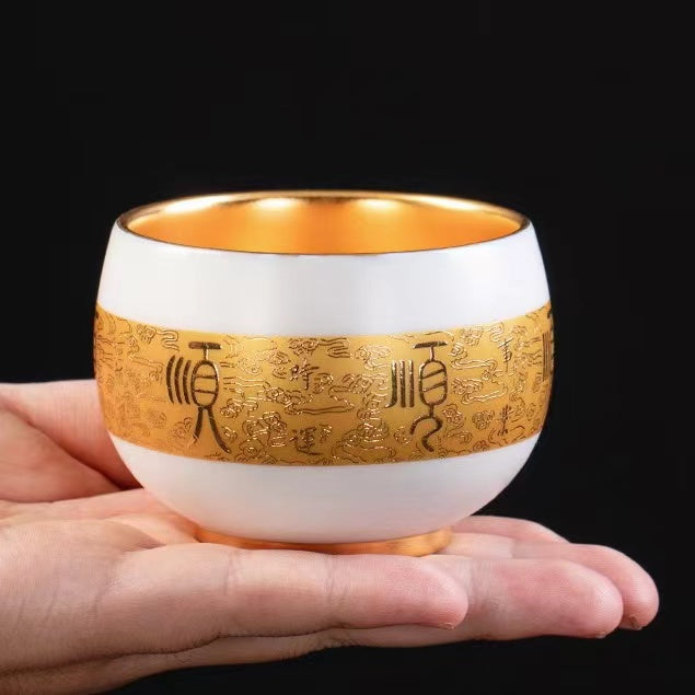 Arhat cup teacup  gold cup jianzhan-IM270