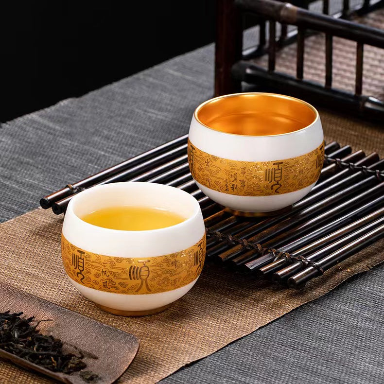 Arhat cup teacup  gold cup jianzhan-IM270