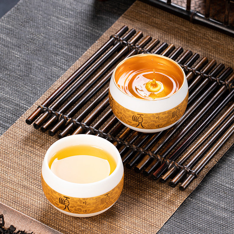 Arhat cup teacup  gold cup jianzhan-IM270