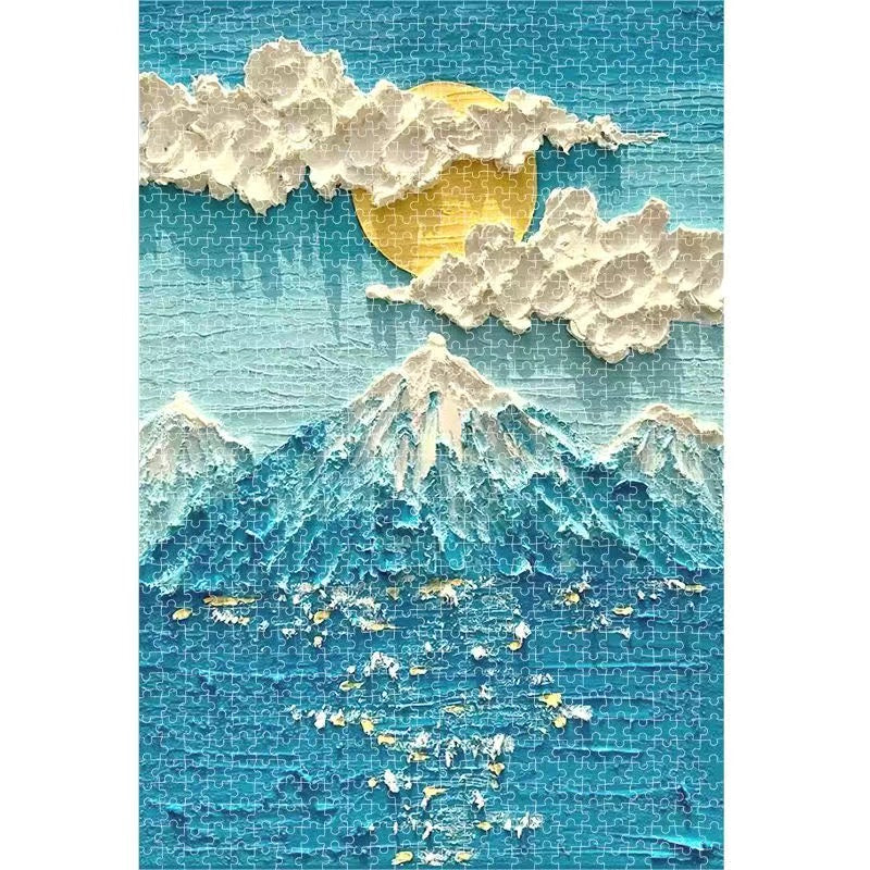 Oil Painting 1000 pcs Puzzles