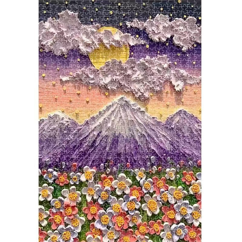 Oil Painting 1000 pcs Puzzles