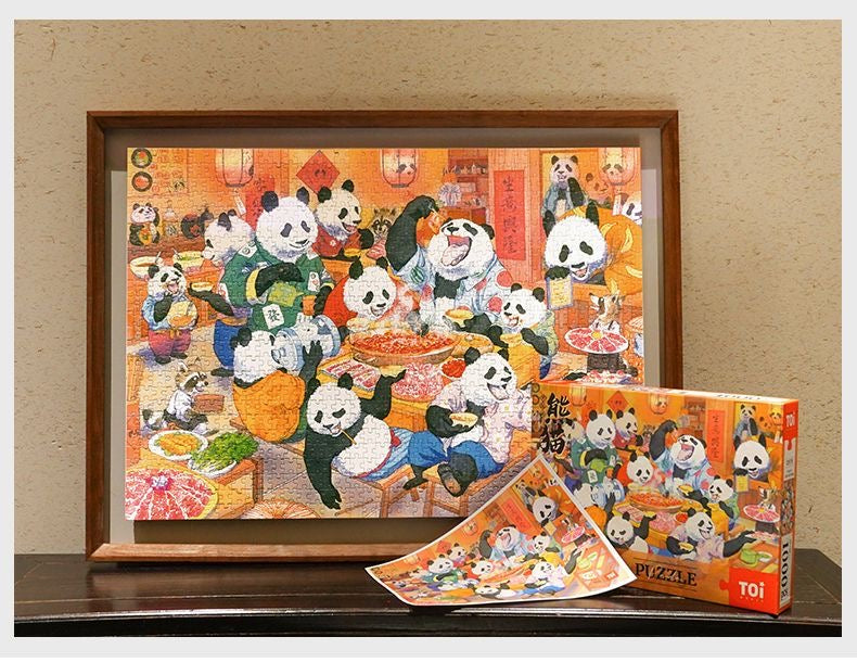 Toi Panda Collections 1000 pcs Puzzles