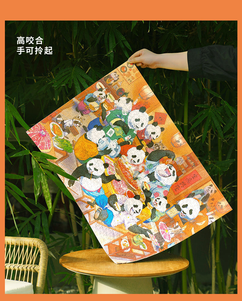 Toi Panda Collections 1000 pcs Puzzles